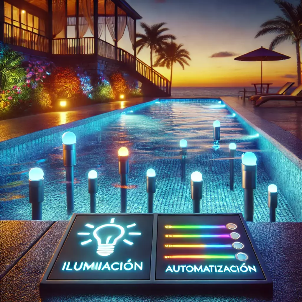 Iluminación y Automatización piscinas